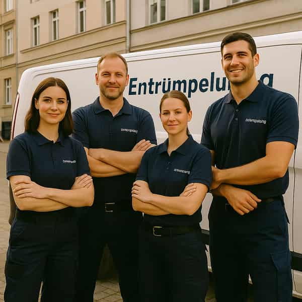 Über uns – erfahrene Entrümpelung Berlin mit täglicher Erreichbarkeit, fairen Preisen & Top-Bewertungen