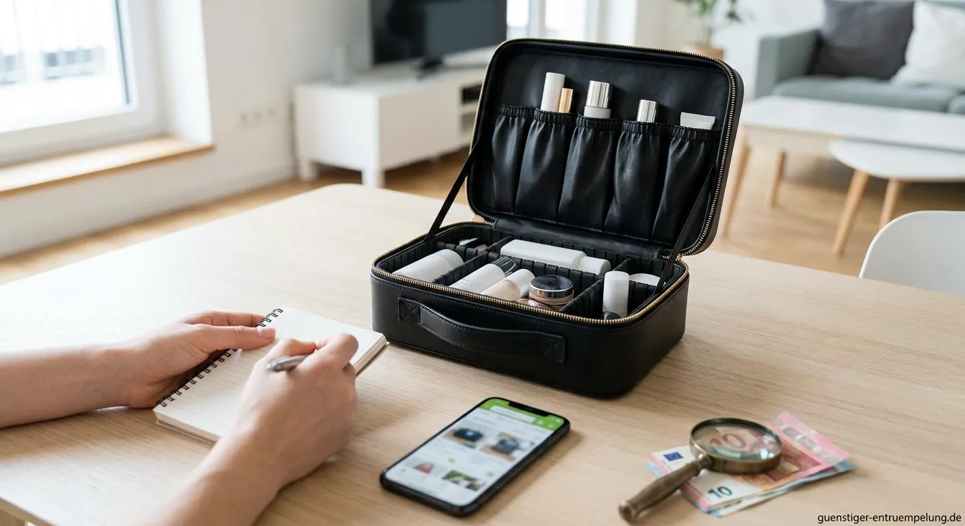Professioneller Kosmetikkoffer mit Equipment zum Verkauf angeboten